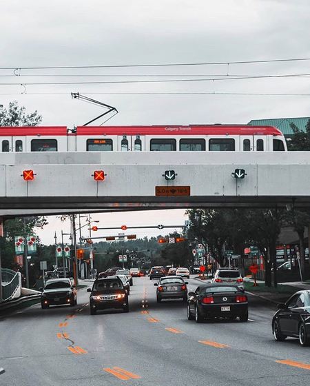 Parking in Calgary C-Train