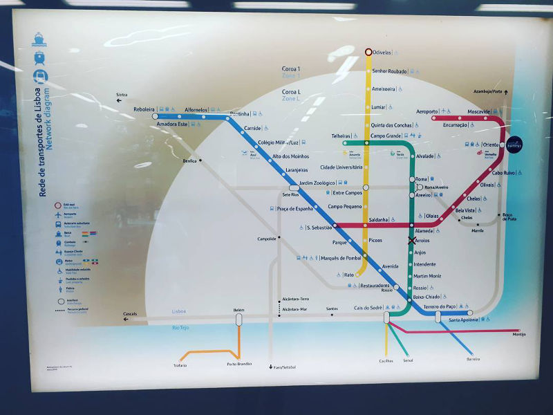 Lisbon Metro Schedule