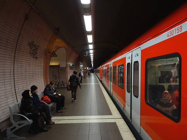 Estacion del metro de Frankfurt
