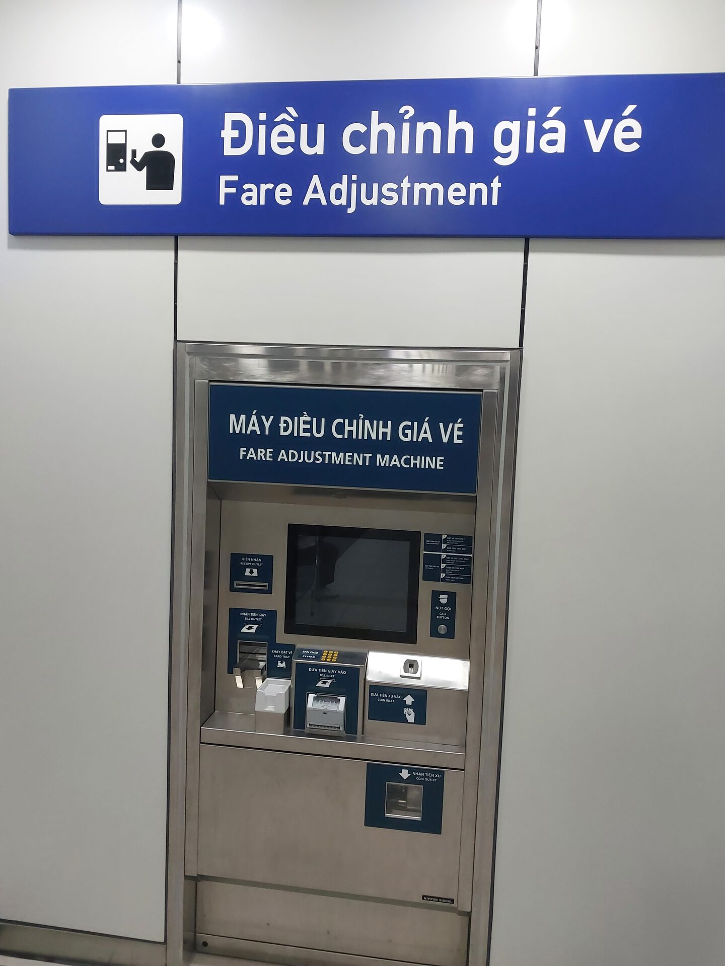 Macchina di adeguamento tariffario e validazione a Ba Son