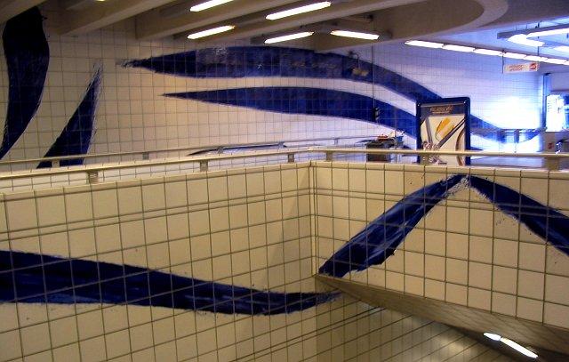 Toulouse Metro Station Arenes