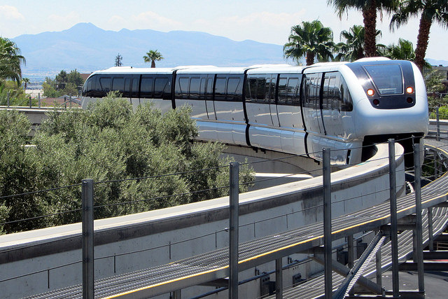 Official Route Map of the Las Vegas Monorail