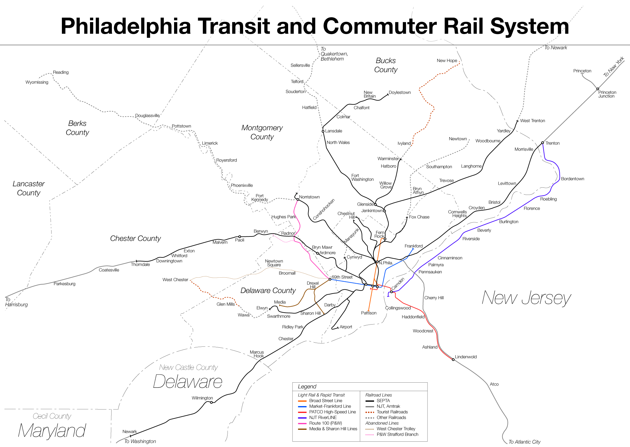 nj transit train line map